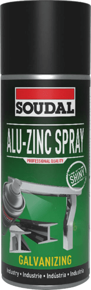 SOUDAL - ZINC SPRAY SHINY 400ML